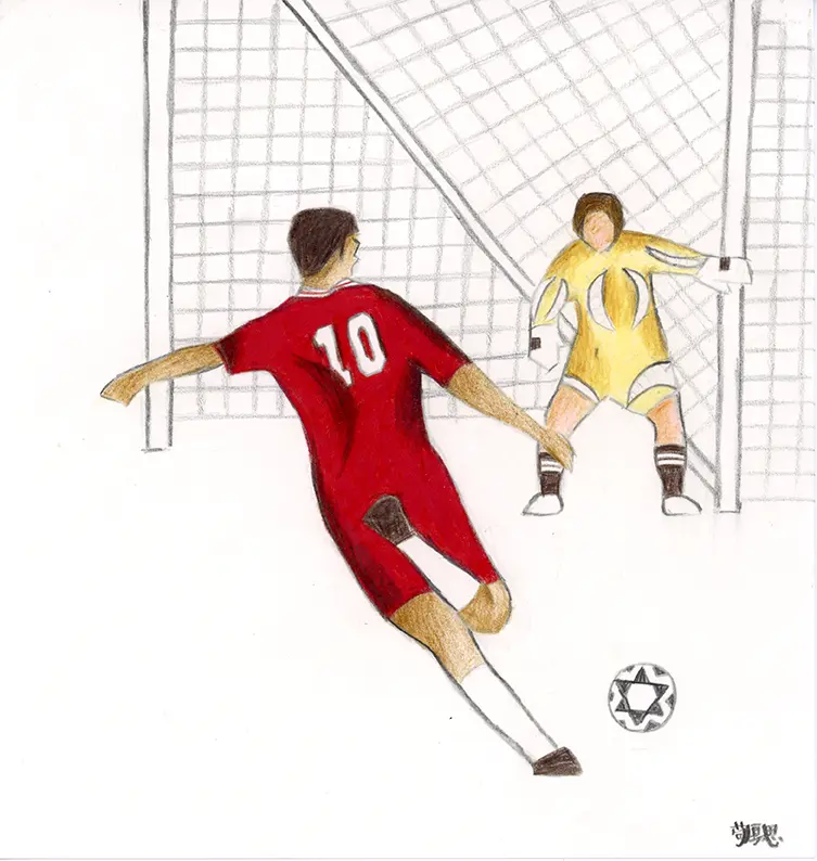 Footballer by Grace