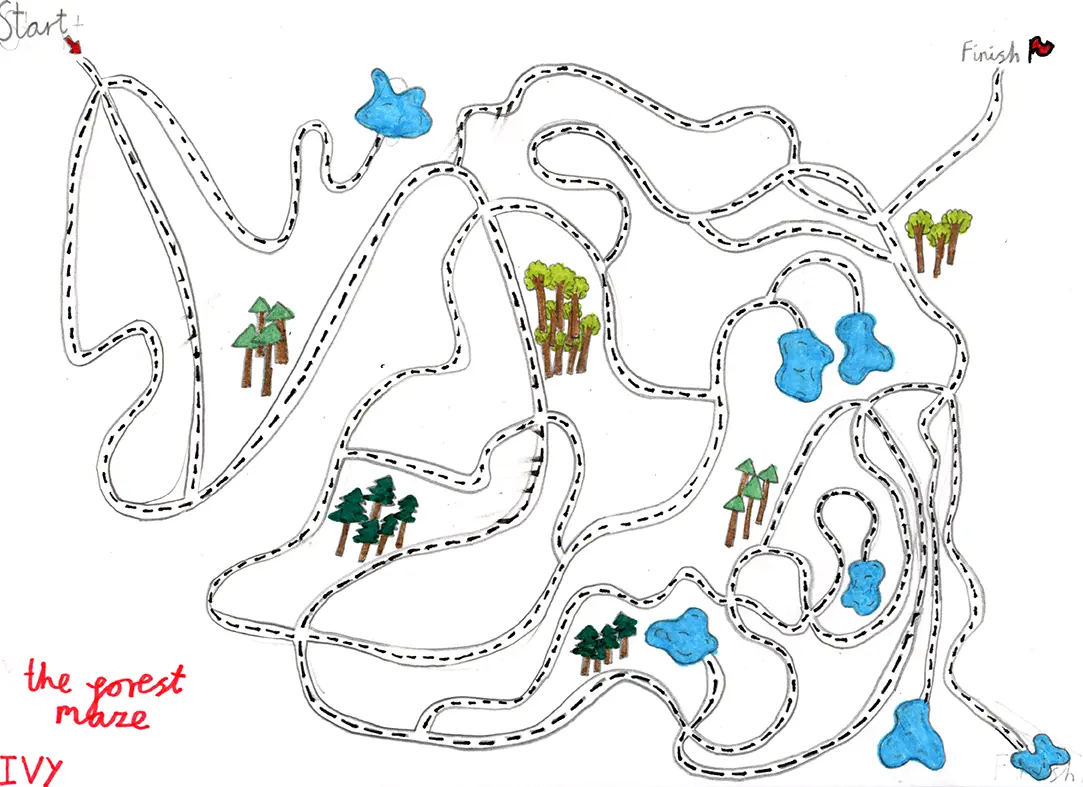 The Forest Maze by Ivy